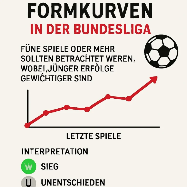 Wie analysiert man Formkurven in der Bundesliga richtig