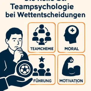 Welche Rolle spielt Teampsychologie bei Wettentscheidungen