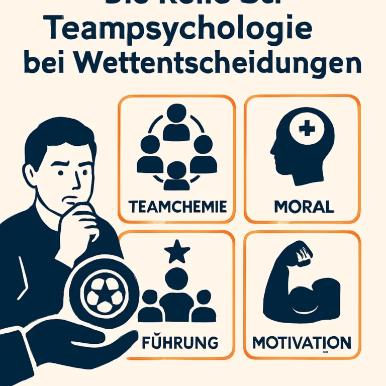 Welche Rolle spielt Teampsychologie bei Wettentscheidungen